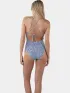 Barts Yankun Plunge One Piece Női Bikini 38-denim