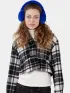 Barts Big Fur Earmuffs Barts Big Fur Earmuffs Női Sapka 04-cobalt