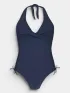 Barts Solid Halter One Piece Női Úszódressz 03-navy