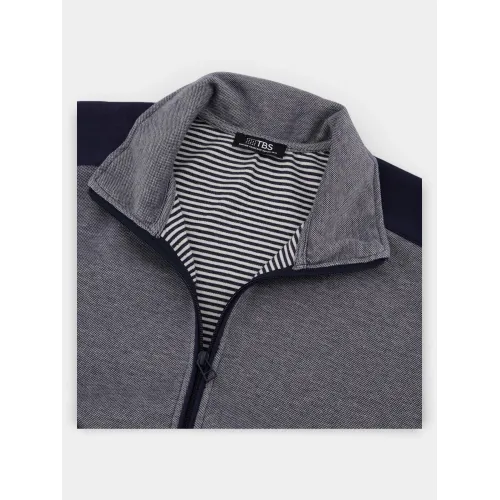 TBS Cairogil Férfi Pulóver 612-Navy