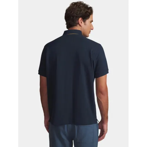 TBS Clidepol Férfi Galléros póló 612-Navy