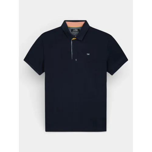 TBS Clidepol Férfi Galléros póló 612-Navy
