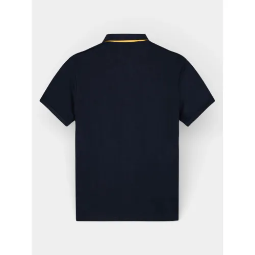 TBS Clidepol Férfi Galléros póló 612-Navy