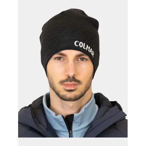 Colmar Turner Férfi Sapka, kalap 125-Charcoal Melange-Purity-White