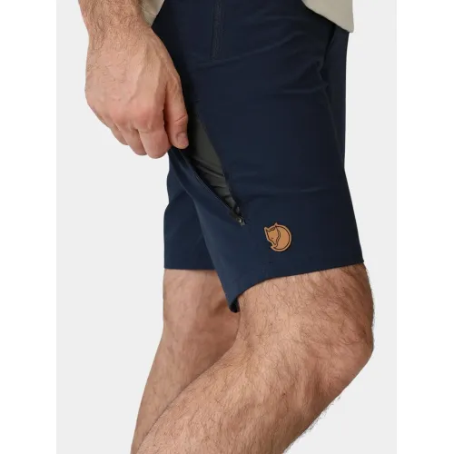 Fjallraven Abisko Trail Stretch Shorts M Női Túranadrág, esőnadrág 555-Dark Navy