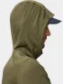 Fjallraven Abisko Wool Hoodie M Férfi Hosszú ujjú póló 625-Laurel Green