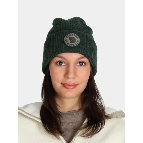 Fjallraven Bergtagen Forever Wool Beanie Kiegészítő Kötött sapka 662-Deep Forest