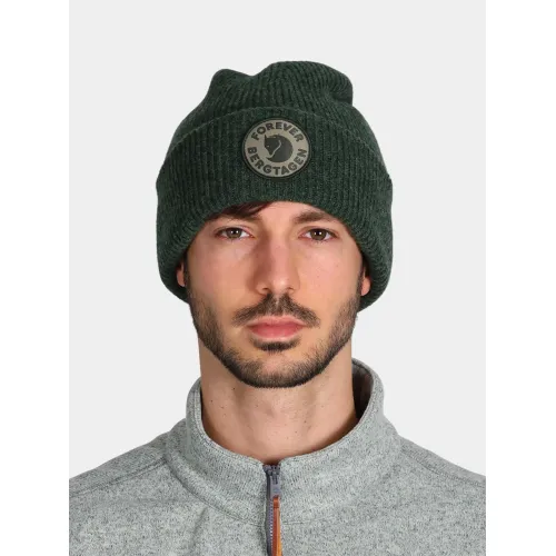 Fjallraven Bergtagen Forever Wool Beanie Kiegészítő Kötött sapka 662-Deep Forest