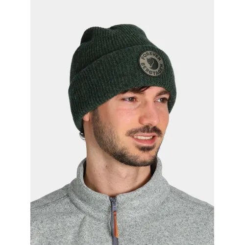 Fjallraven Bergtagen Forever Wool Beanie Kiegészítő Kötött sapka 662-Deep Forest