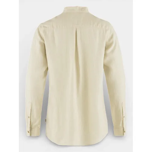 Fjallraven Övik Hemp Shirt LS W Női Ing, Blúz 113-Chalk White