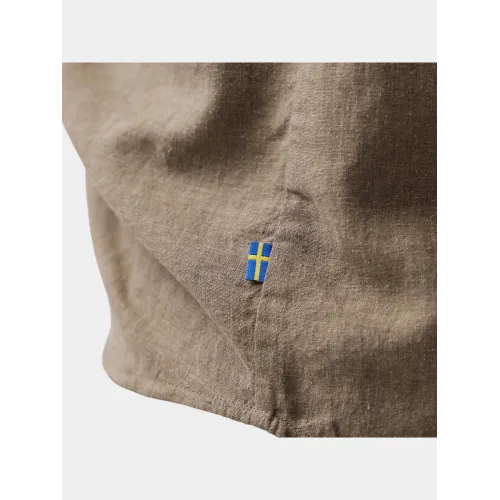 Fjallraven Övik Hemp Shirt LS W Női Ing, Blúz 244-Suede Brown