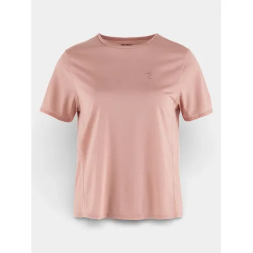 Fjallraven Abisko Lite SS W Női Fitness felső 302-Chalk Rose