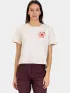 Fjallraven Fjällblomster Logo T-shirt W Női Póló 113-Chalk White