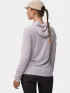 Fjallraven Abisko Wool Hoodie W Női Fitness felső 452-Lavender Mist
