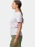 Fjallraven Archive Logo T-shirt W Női Fitness felső 452-Lavender Mist