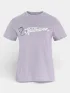 Fjallraven Archive Logo T-shirt W Női Fitness felső 452-Lavender Mist