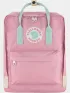 Fjallraven Kanken Koncept Férfi Hátizsák 312-600-Pink-Mint Green