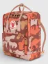 Fjallraven Kanken Graphics Táska Hátizsák 302-986-ChalkRose-Hidden Animals