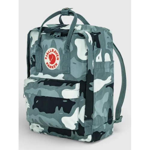 Fjallraven Kanken Graphics Táska Hátizsák 577-986-Nimbus Blue-Hidden Animals