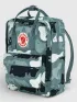 Fjallraven Kanken Graphics Táska Hátizsák 577-986-Nimbus Blue-Hidden Animals