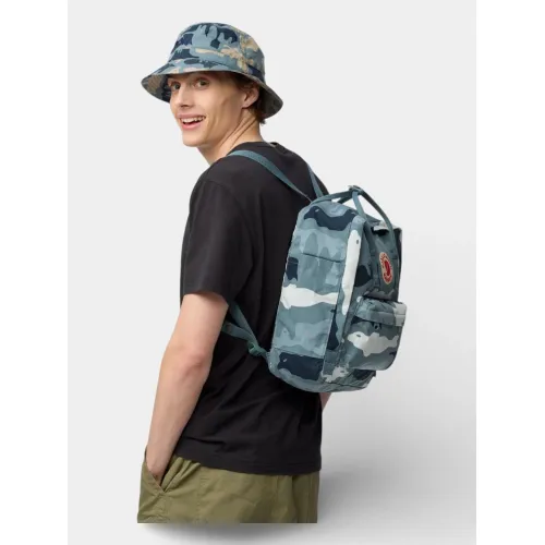 Fjallraven Kanken Graphics Táska Hátizsák 577-986-Nimbus Blue-Hidden Animals