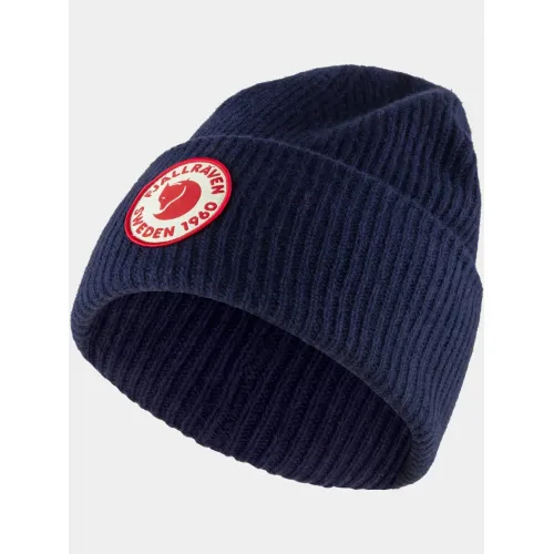 Fjallraven 1960 Logo Hat Férfi Kötött sapka 555-Dark Navy