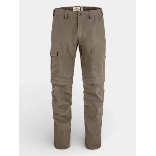 Fjallraven Karl Pro Zip-off Trousers M Férfi Túranadrág, esőnadrág 244-Suede Brown