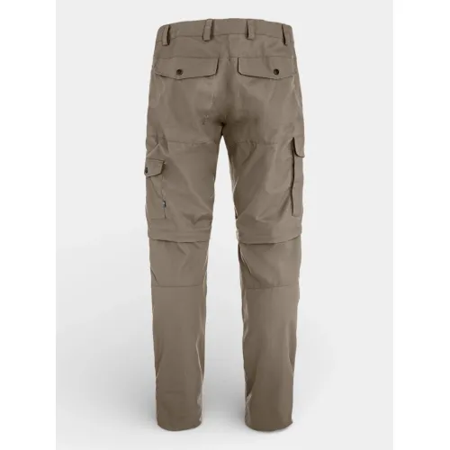 Fjallraven Karl Pro Zip-off Trousers M Férfi Túranadrág, esőnadrág 244-Suede Brown