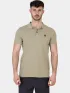 Fjallraven Övik Polo Shirt M Férfi Galléros póló 195-Sand Stone