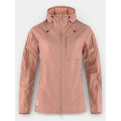 Fjallraven High Coast Wind Jacket W Női Utcai Kabát 300-Dusty Rose