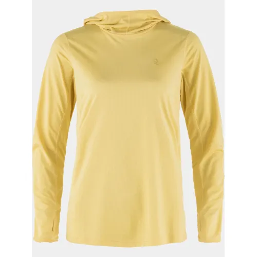 Fjallraven Abisko Sun-hoodie W Női Pulóver 133-Mais Yellow