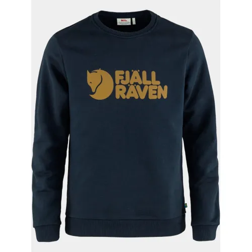Fjallraven Fjällräven Logo Sweater M Fjallraven Fjällräven Logo Sweater M Férfi Pulóver 555-Dark Navy