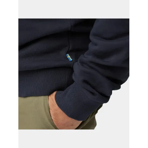 Fjallraven Fjällräven Logo Sweater M Fjallraven Fjällräven Logo Sweater M Férfi Pulóver 555-Dark Navy
