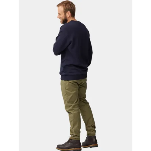 Fjallraven Fjällräven Logo Sweater M Fjallraven Fjällräven Logo Sweater M Férfi Pulóver 555-Dark Navy