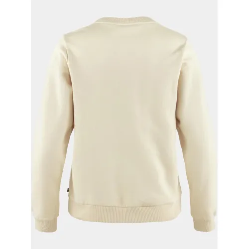 Fjallraven Fjällräven Logo Sweater W Női Pulóver 113-214-Chalk Wht-Flame O