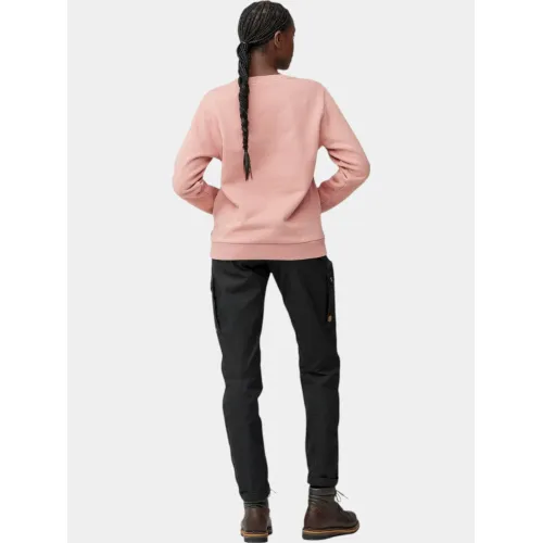Fjallraven Fjällräven Logo Sweater W Fjallraven Fjällräven Logo Sweater W Női Pulóver 300-357-Dusty Rose-Port