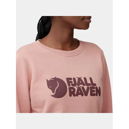 Fjallraven Fjällräven Logo Sweater W Fjallraven Fjällräven Logo Sweater W Női Pulóver 300-357-Dusty Rose-Port