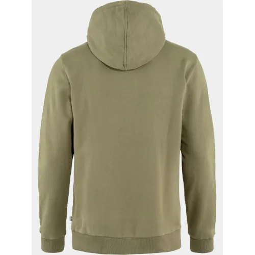 Fjallraven Fjällräven Logo Hoodie M Fjallraven Fjällräven Logo Hoodie M Férfi Pulóver 622-Light Olive