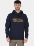 Fjallraven Fjällräven Logo Hoodie M Férfi Pulóver 555-Dark Navy