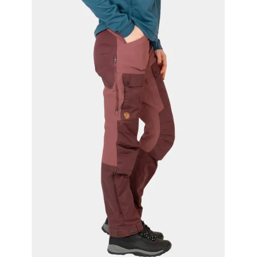 Fjallraven Keb Trousers Curved W Fjallraven Keb Trousers Curved W Női Túranadrág, esőnadrág 357-410-Port-Mesa Purple