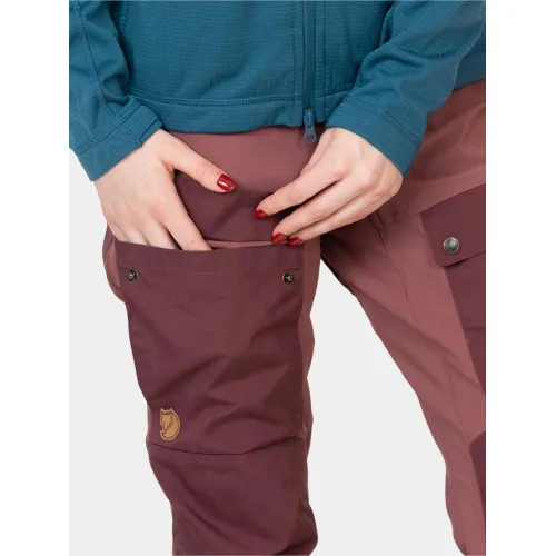 Fjallraven Keb Trousers Curved W Fjallraven Keb Trousers Curved W Női Túranadrág, esőnadrág 357-410-Port-Mesa Purple