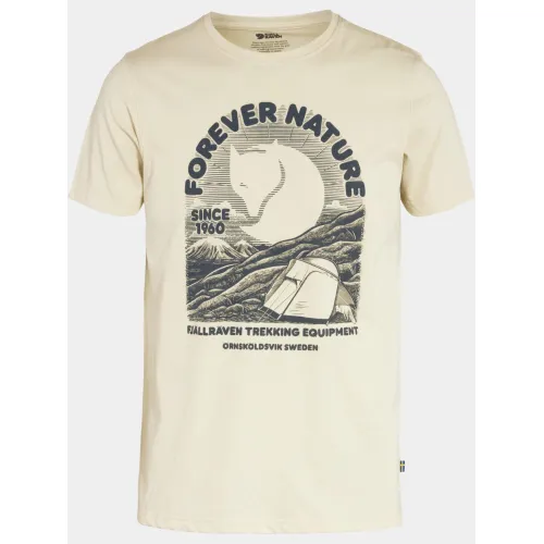 Fjallraven Fjällräven Equipment T-shirt M Férfi Póló 113-Chalk White