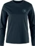 Fjallraven 1960 Logo T-shirt LS W Fjallraven 1960 Logo T-shirt LS W Női Hosszú ujjú póló 555-Dark Navy