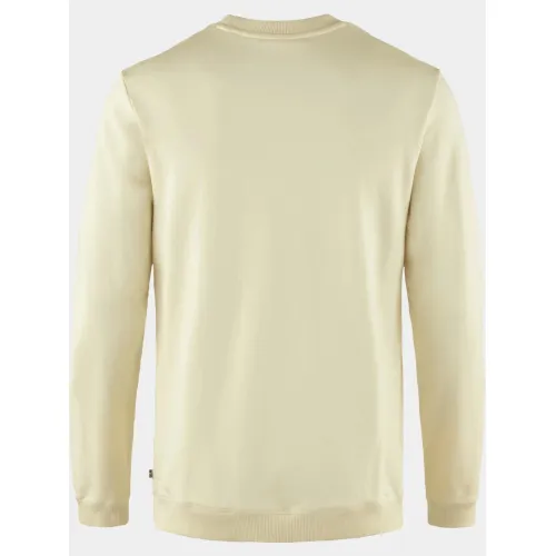 Fjallraven 1960 Logo Badge Sweater M Fjallraven 1960 Logo Badge Sweater M Férfi Pulóver 113-Chalk White