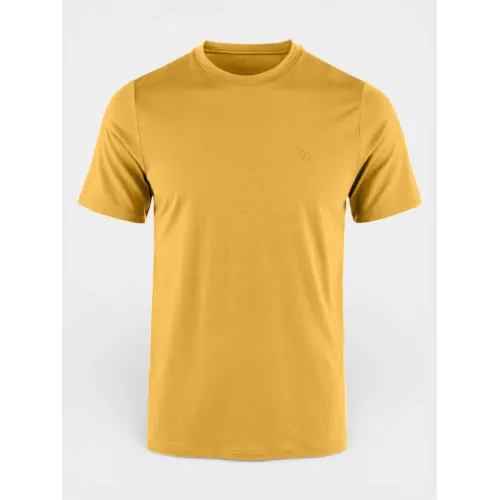 Fjallraven Abisko Wool SS M Férfi Póló 160-Ochre