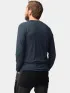 Fjallraven Abisko Wool LS M Férfi Sport felső 555-Dark Navy
