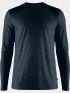 Fjallraven Abisko Wool LS M Férfi Sport felső 555-Dark Navy