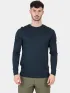 Fjallraven Abisko Wool LS M Férfi Hosszú ujjú póló 555-Dark Navy