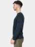 Fjallraven Abisko Wool LS M Férfi Hosszú ujjú póló 555-Dark Navy