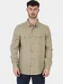 Fjallraven Övik Travel Shirt LS M Férfi Ing 195-Sand Stone